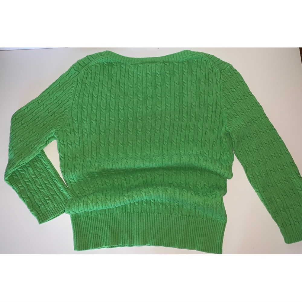 Ann Taylor Loft 3/4 Sleeve Cable Knit Sweater - Picture 5 of 5